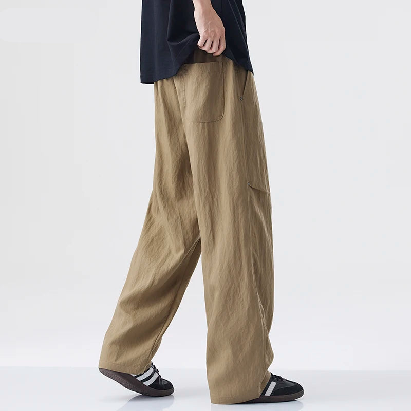 Men’s LooseFit Cotton Trousers