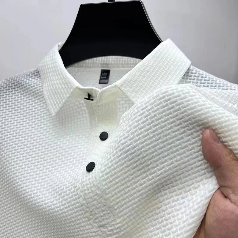 Men's Summer Polo Shirt – Smart Casual, Lightweight & Stylish