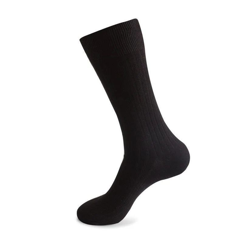 Men’s Classic Cotton Crew Socks – Office & Everyday Use (6-Pack)