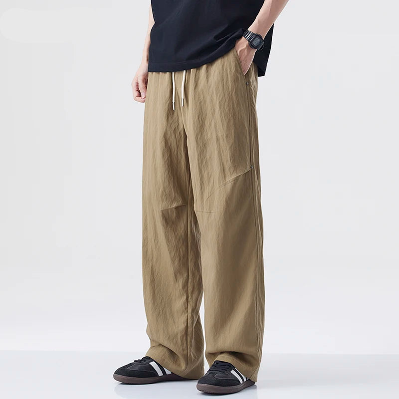 Men’s LooseFit Cotton Trousers