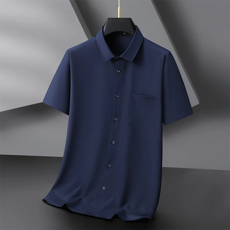 Men's Short Sleeve Shirt – Waterproof & Stain-Resistant