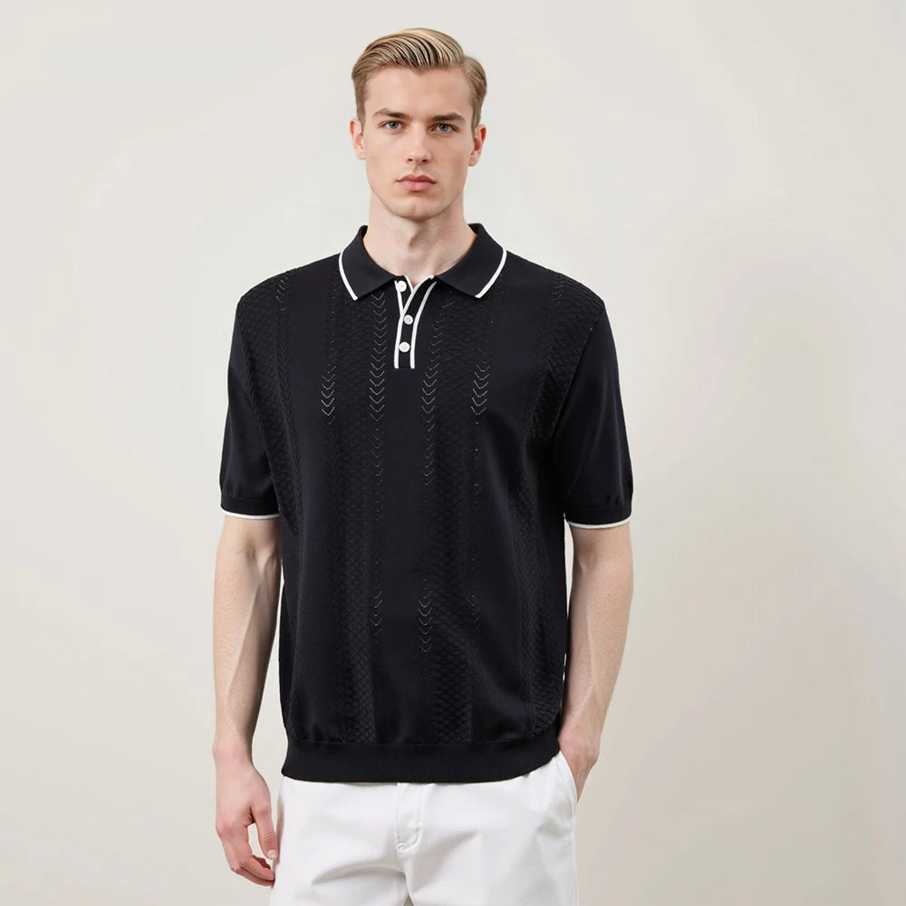 Korean Style Knit Polo