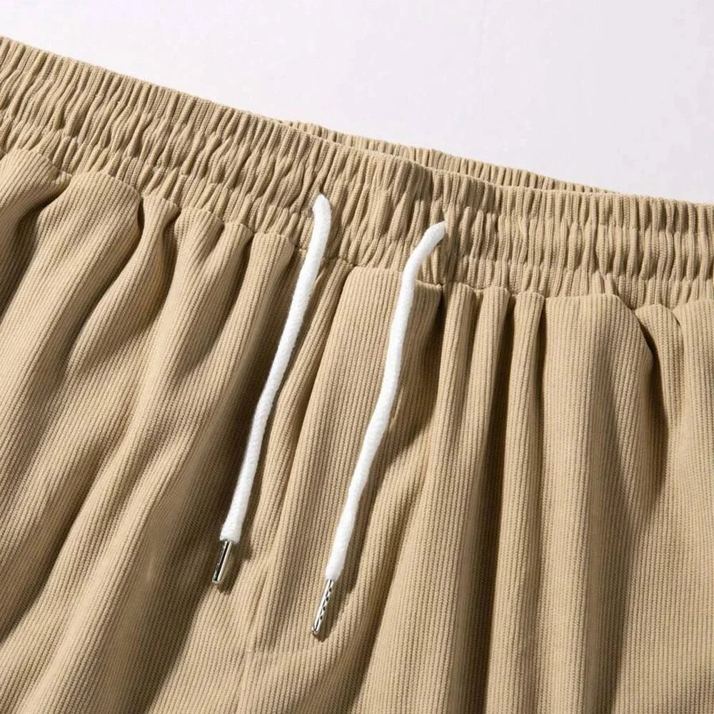 Men’s Casual Corduroy Shorts – Trendy Retro Design