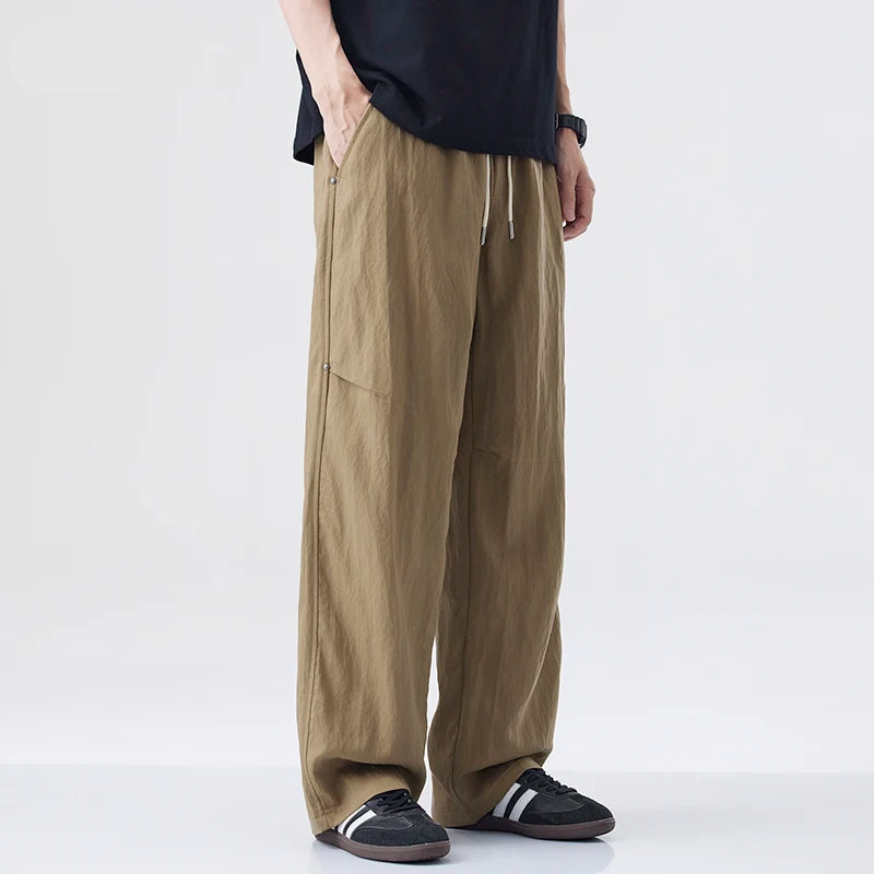Men’s LooseFit Cotton Trousers