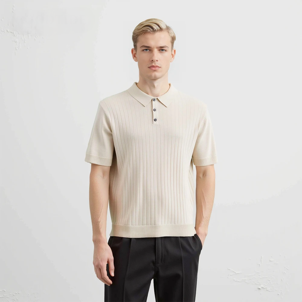 Button Lapel Polo