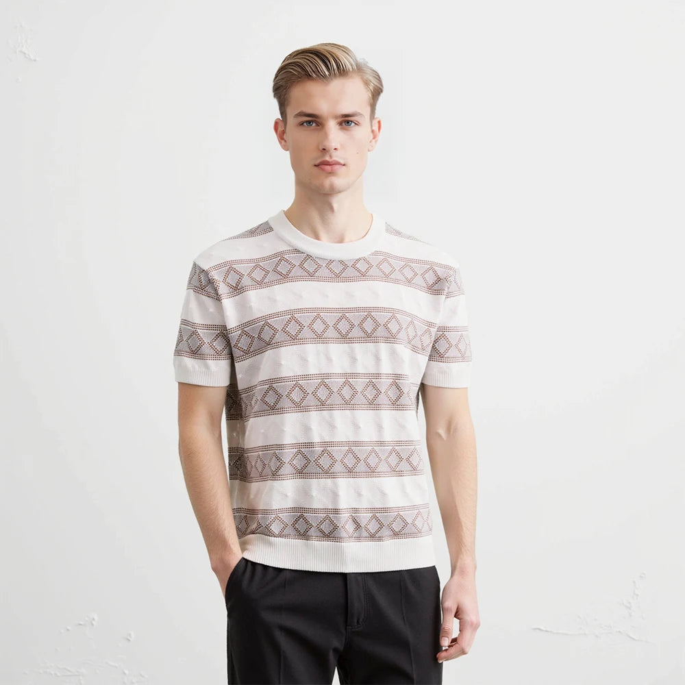New Style Jacquard Tee