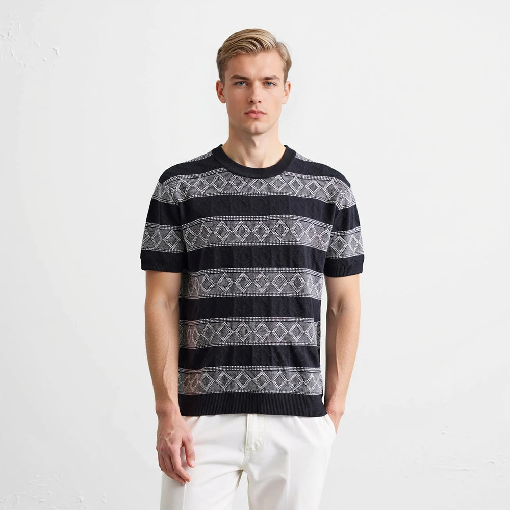 New Style Jacquard Tee