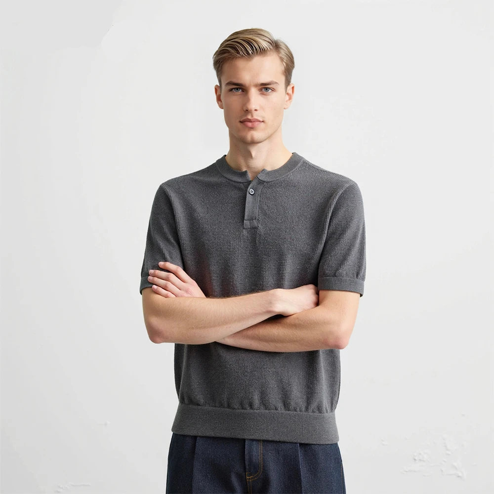 Retro Knit Polo