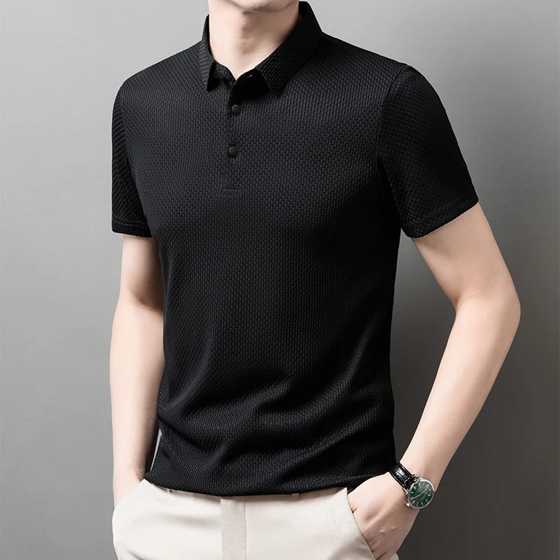 Men's Summer Polo Shirt – Smart Casual, Lightweight & Stylish
