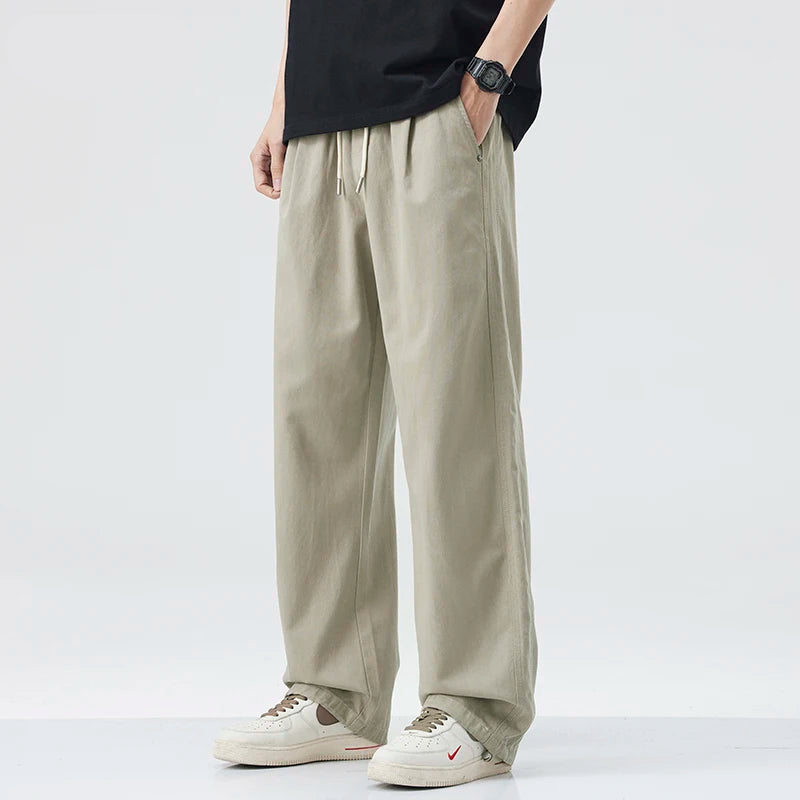 Men’s High Street Tie-Cuff Trousers