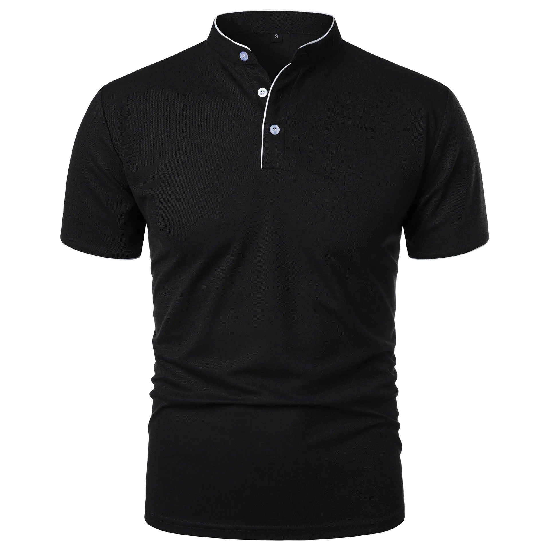 Men’s Casual Polo Shirt – Breathable Summer Short Sleeve Tee